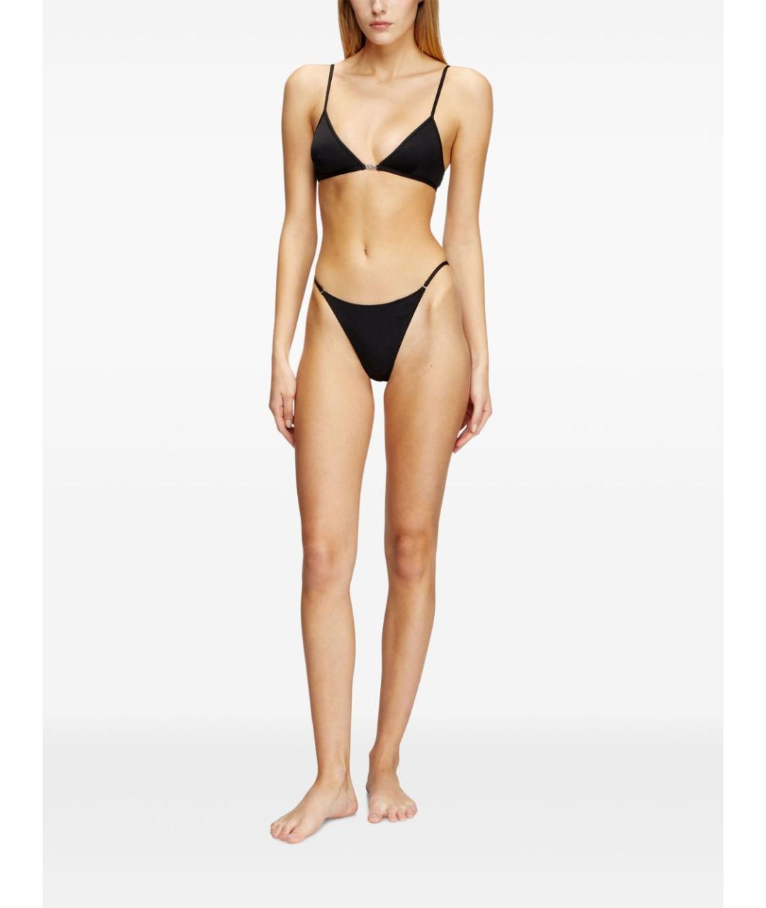 DIESEL Черный полиамидовый купальник, фото 4