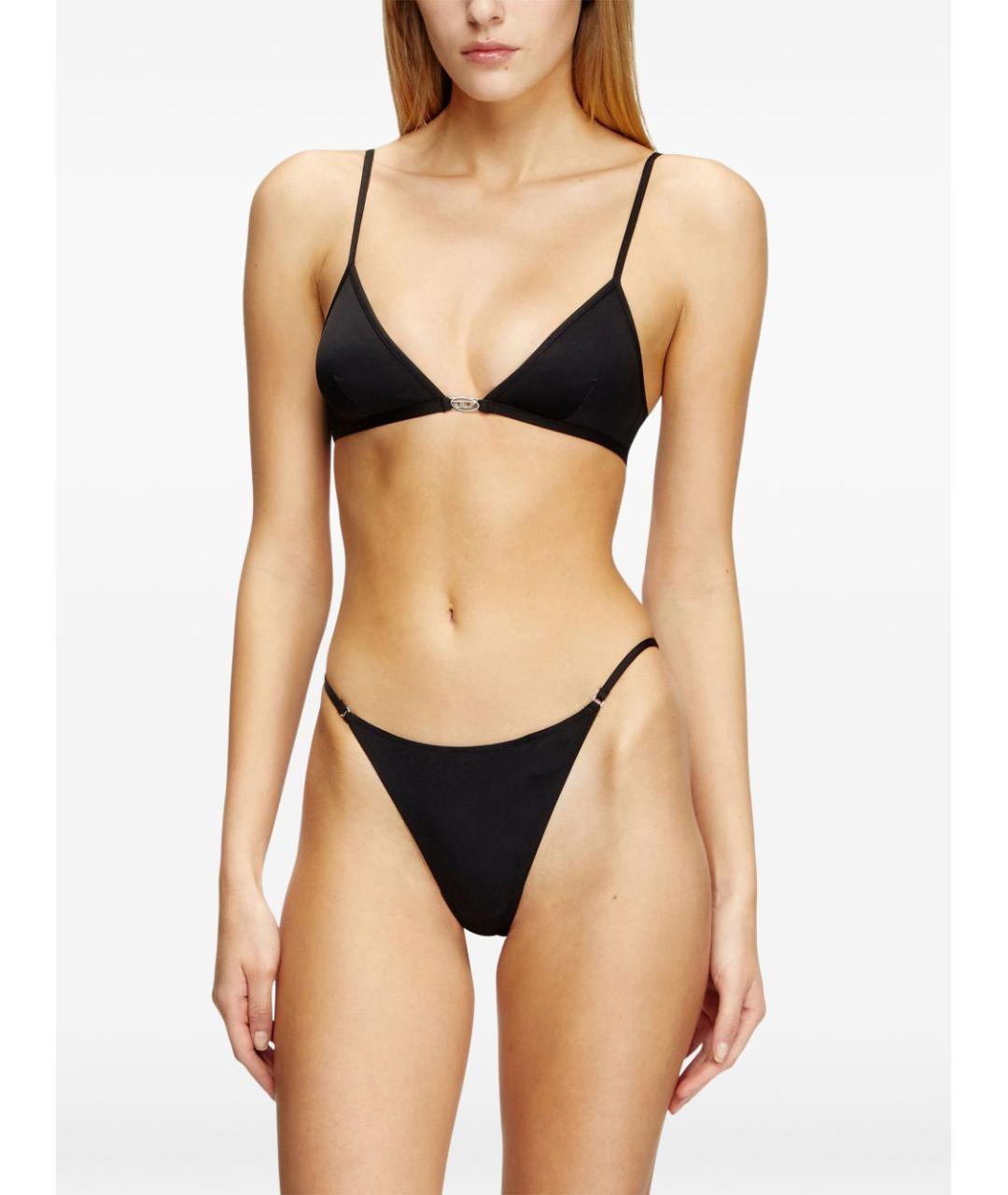 DIESEL Черный полиамидовый купальник, фото 3