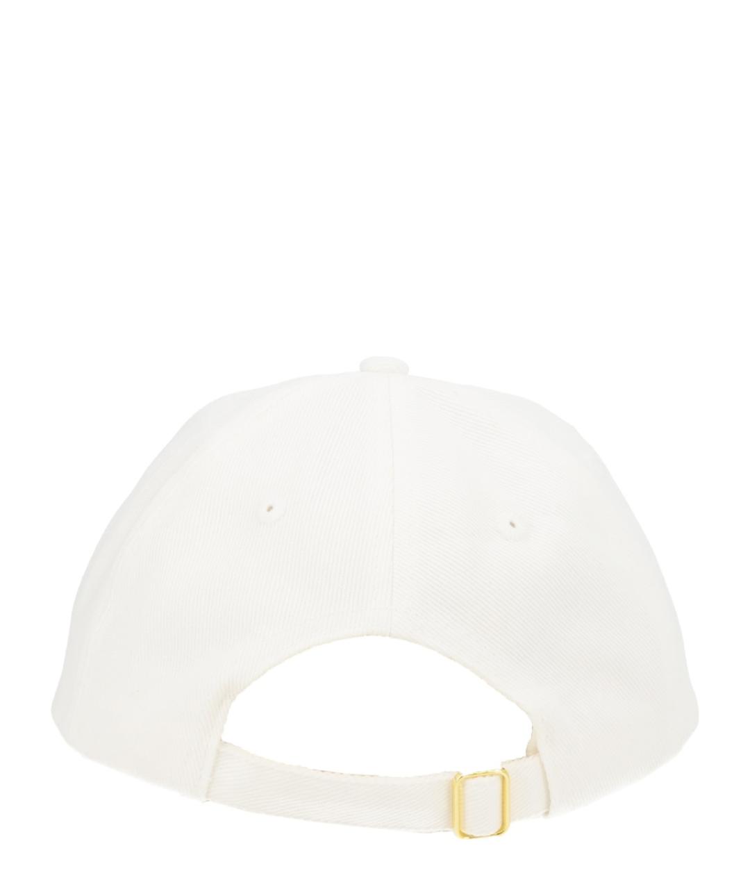 CASABLANCA Белая хлопковая кепка/бейсболка, фото 2