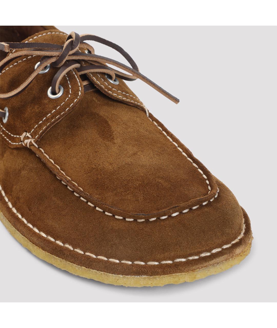 Ami Paris Коричневые кожаные лоферы, фото 5