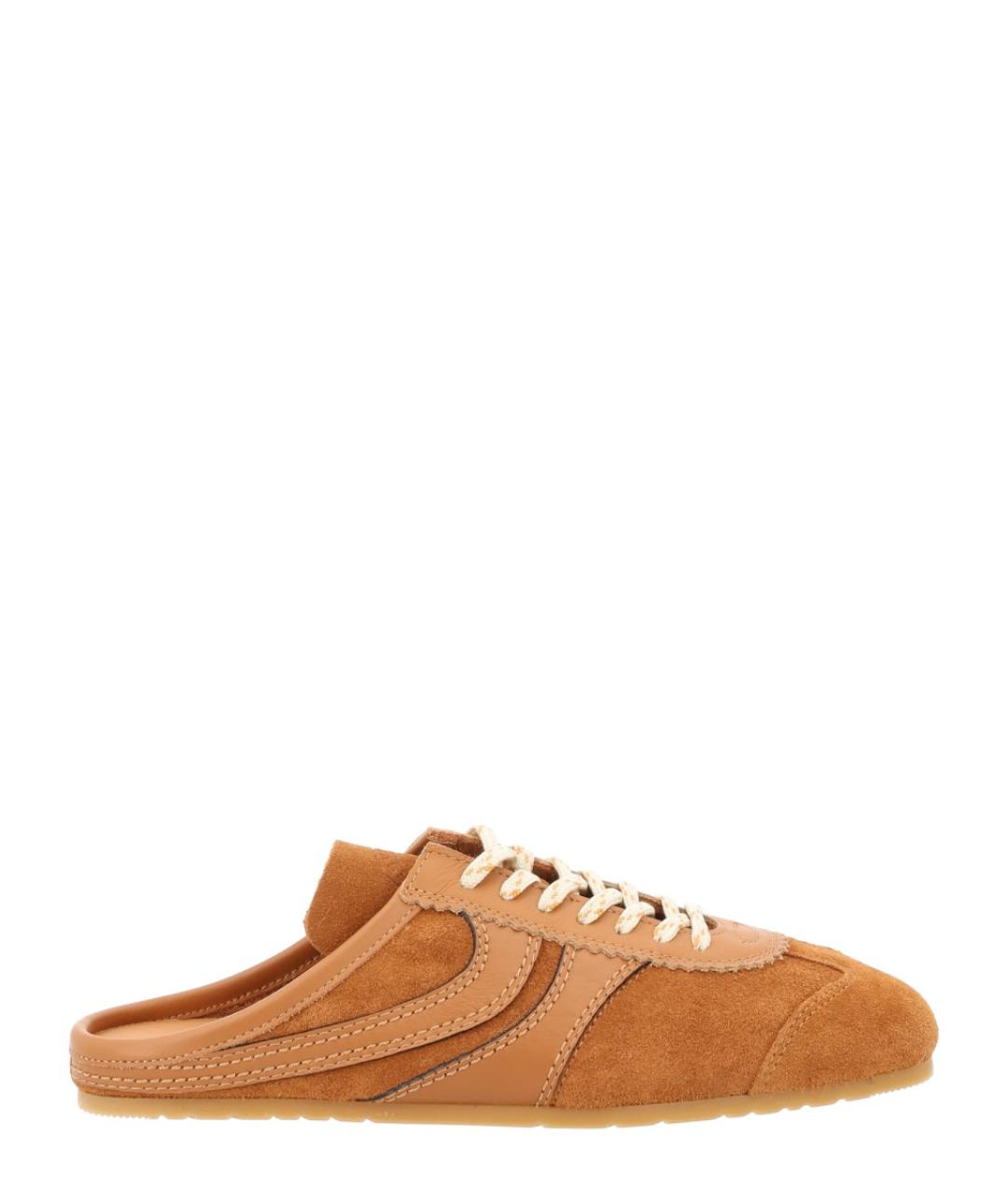 DRIES VAN NOTEN Коричневые кожаные лоферы, фото 1