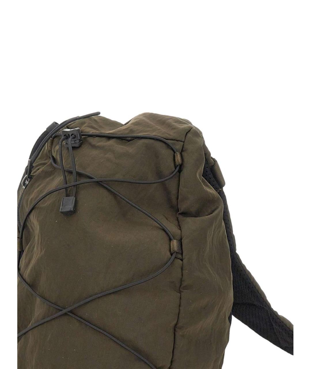 CP COMPANY Зеленый синтетический рюкзак, фото 4