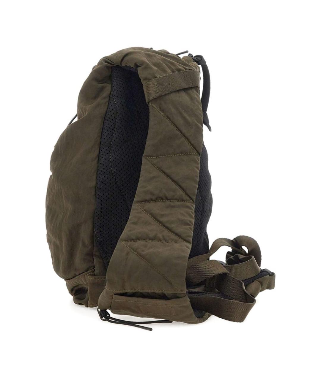 CP COMPANY Зеленый синтетический рюкзак, фото 2