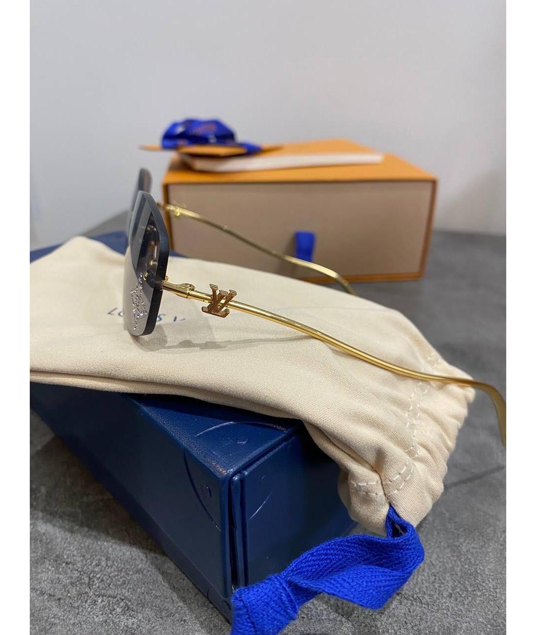 LOUIS VUITTON Мульти металлические солнцезащитные очки, фото 4