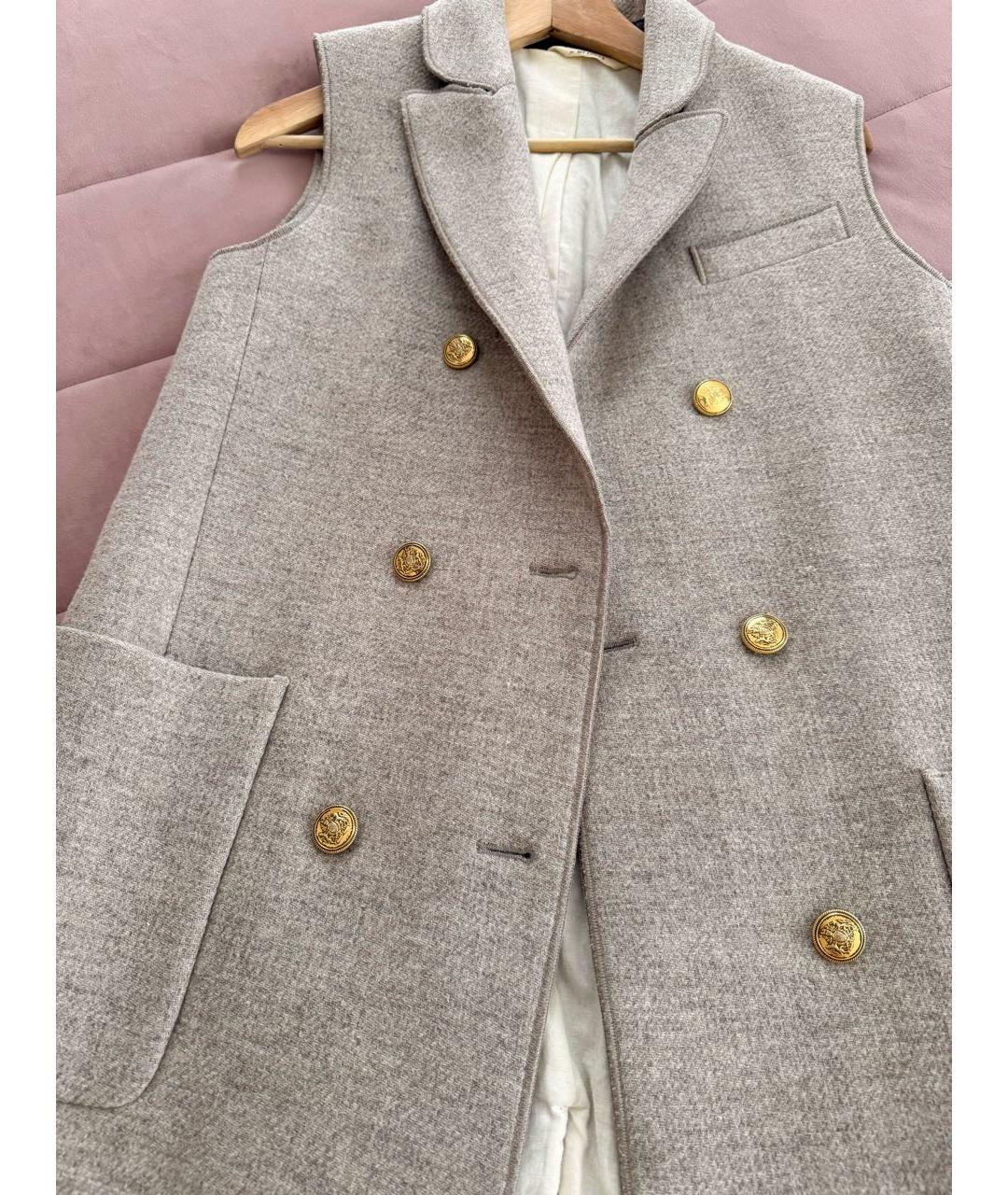 SEE BY CHLOE Бежевый шерстяной жилет, фото 3