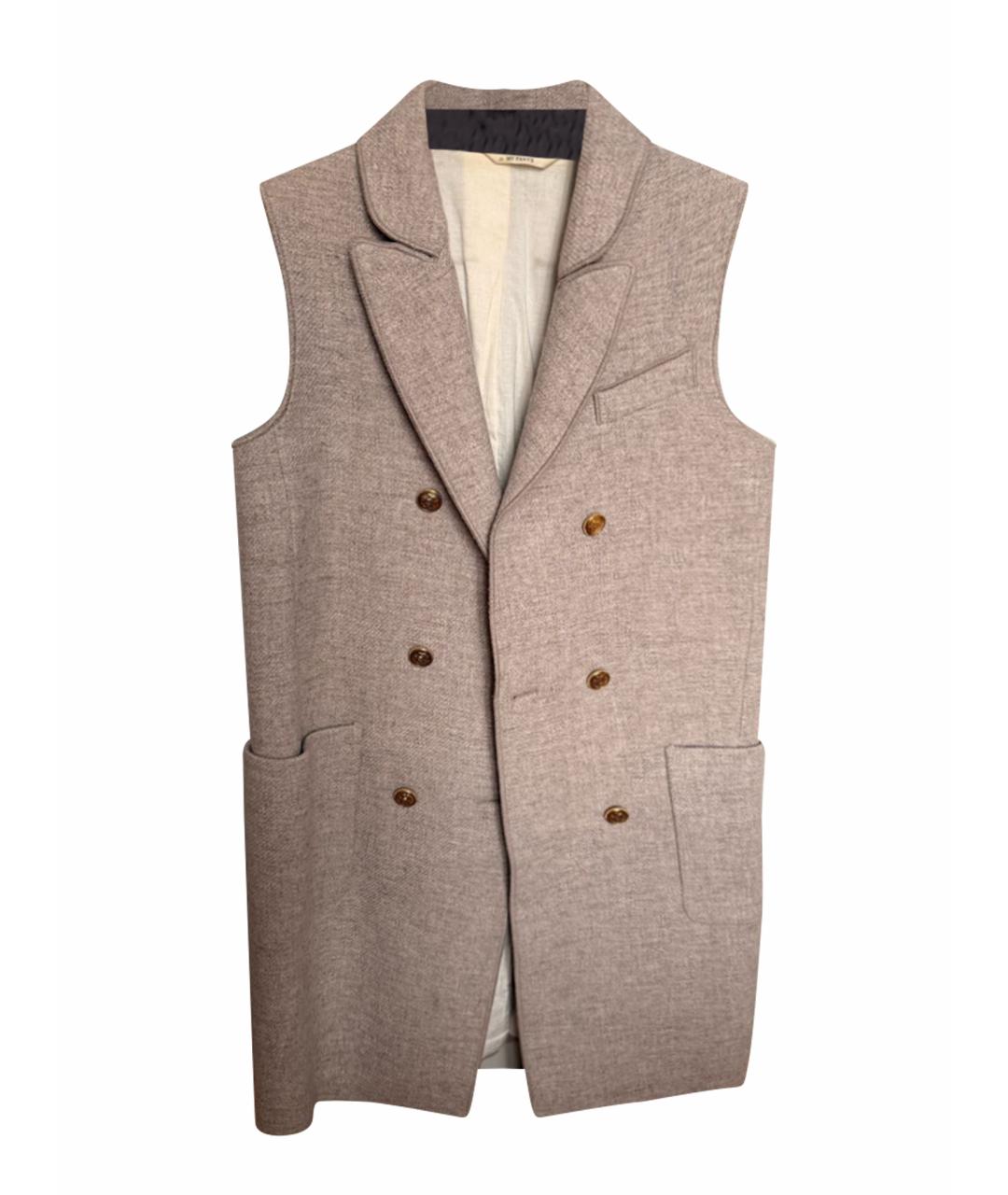 SEE BY CHLOE Бежевый шерстяной жилет, фото 1