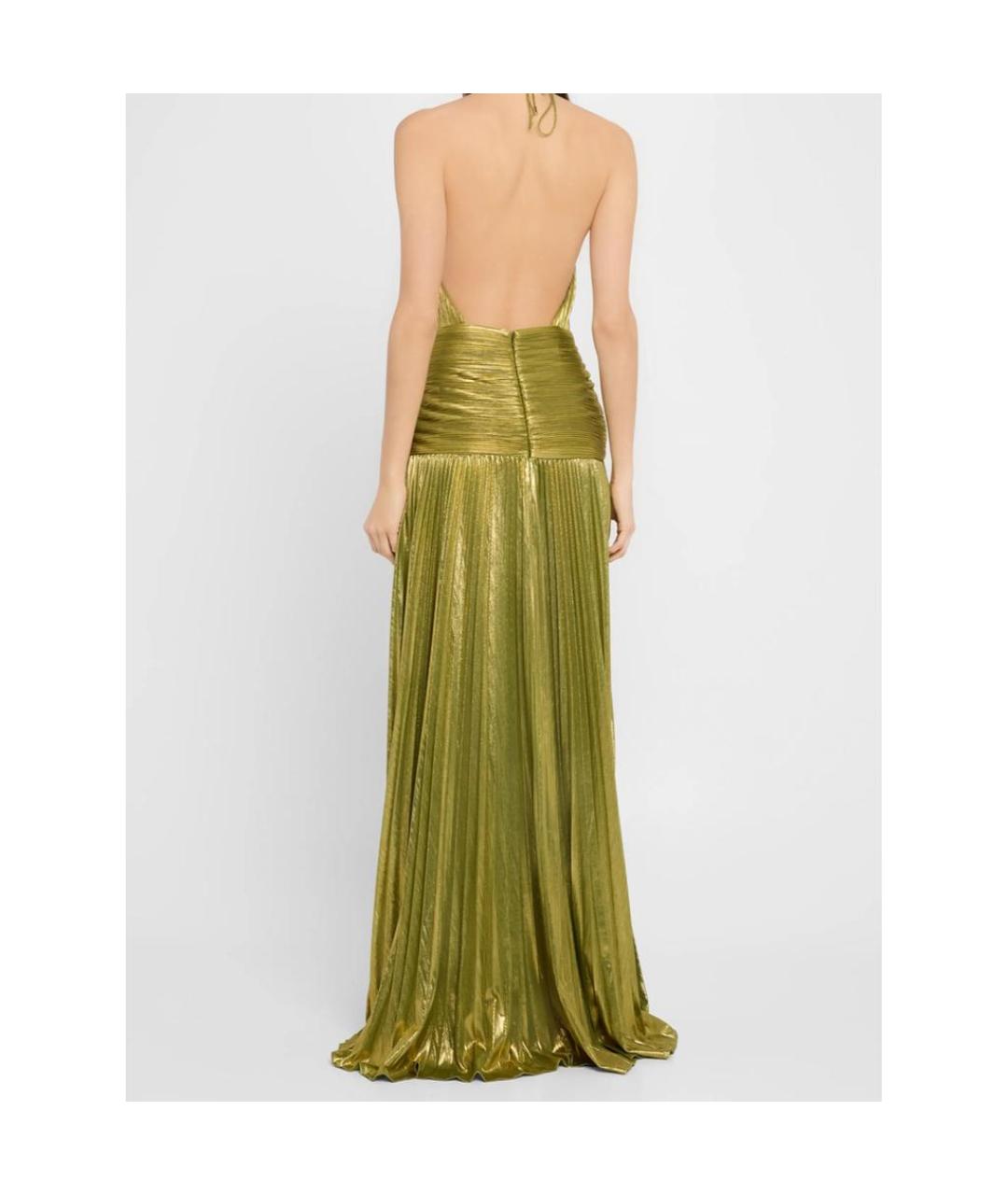 Retrofete Зеленые полиэстеровое вечернее платье, фото 4