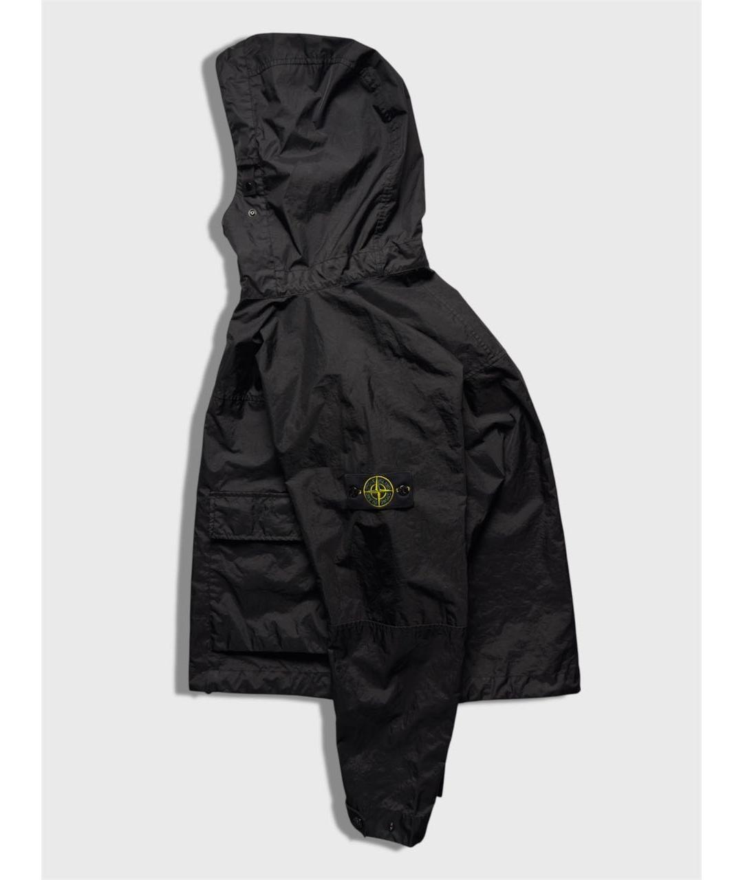 STONE ISLAND Черная куртка, фото 5