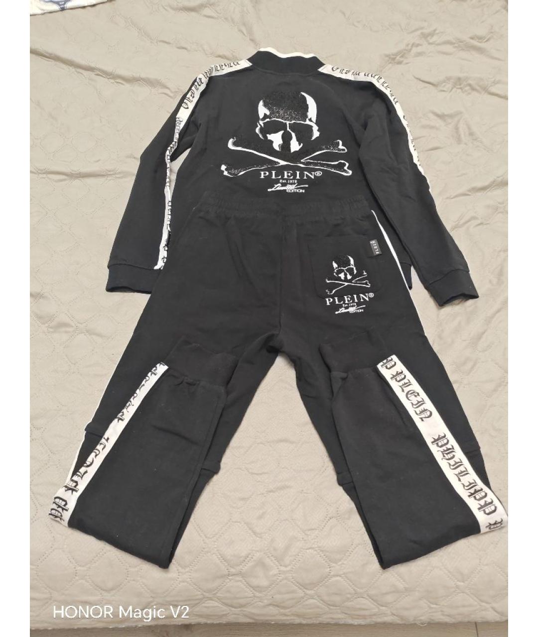 PHILIPP PLEIN Черный хлопковый комплект, фото 2