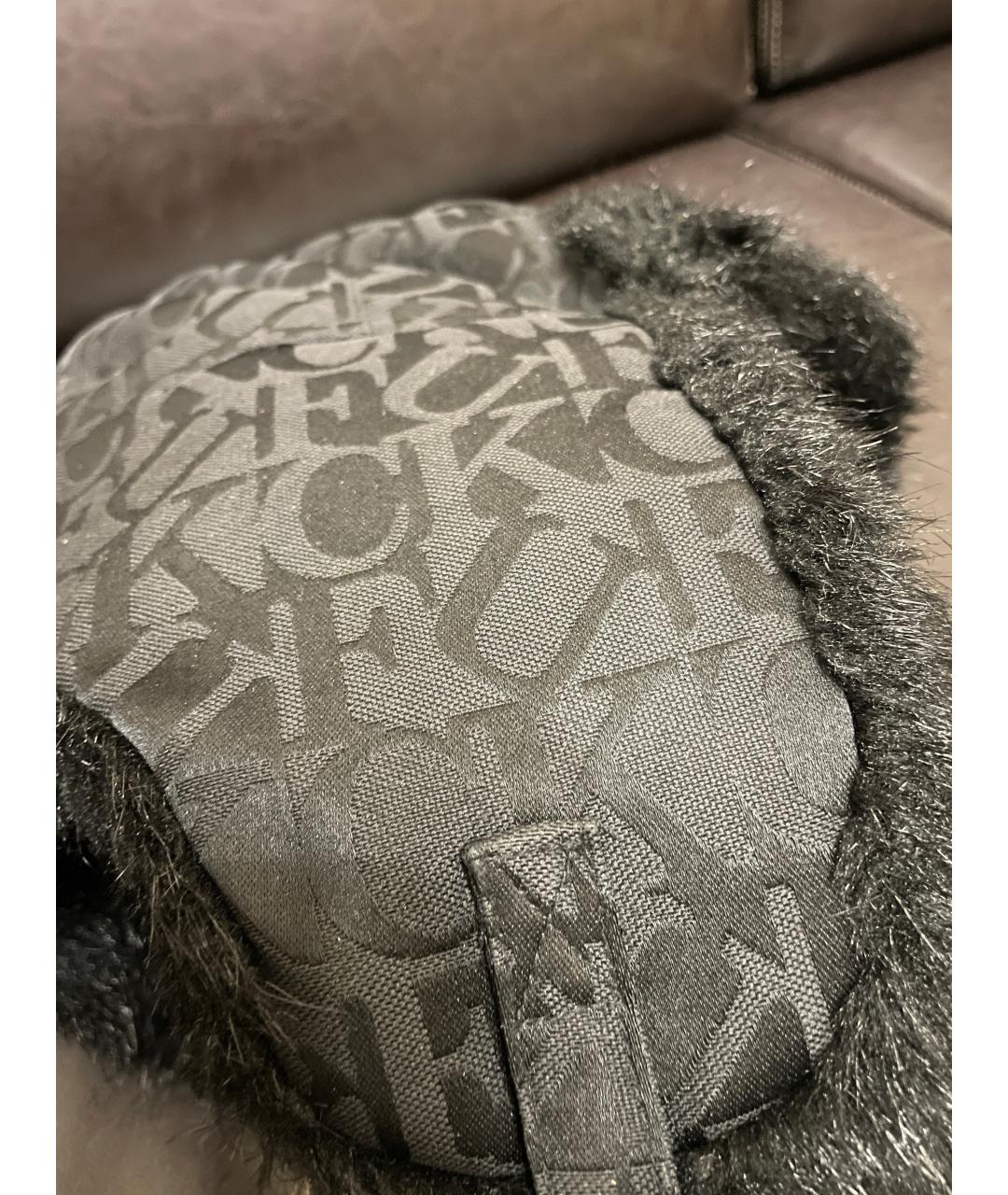 SUPREME Черная синтетическая шапка, фото 8