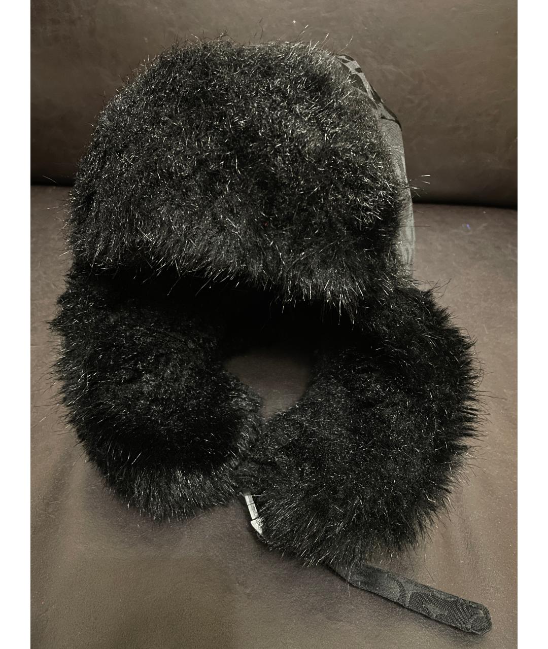 SUPREME Черная синтетическая шапка, фото 7