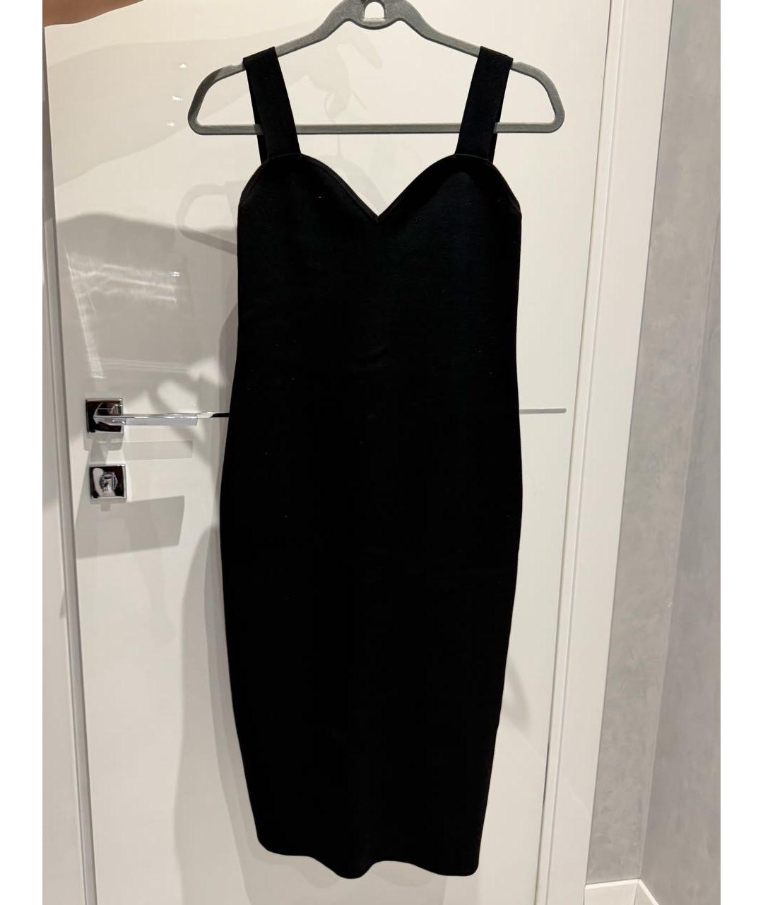 MAX MARA Черное коктейльное платье, фото 5