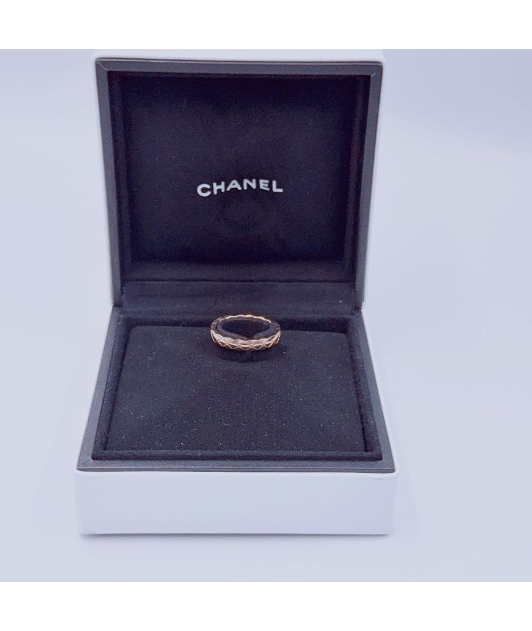 CHANEL Розовое кольцо из розового золота, фото 2