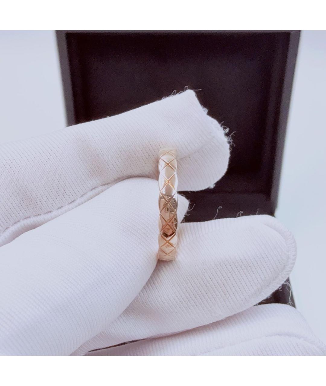 CHANEL Розовое кольцо из розового золота, фото 4