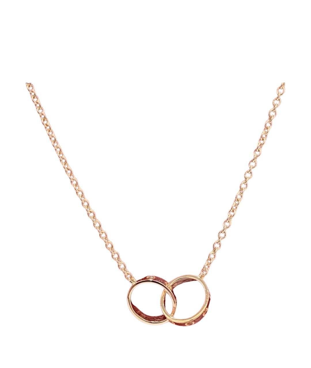 CARTIER Розовое колье из розового золота, фото 2