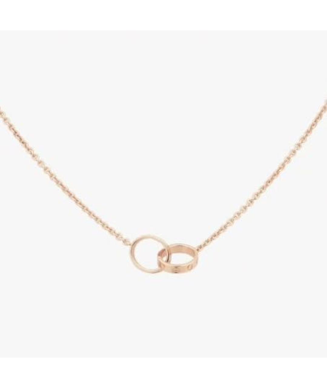 CARTIER Розовое колье из розового золота, фото 7