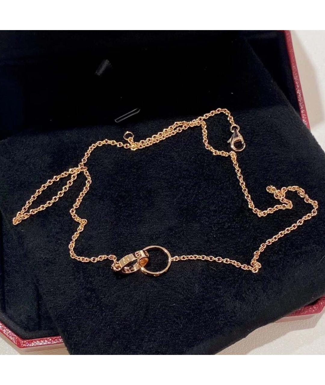 CARTIER Розовое колье из розового золота, фото 5