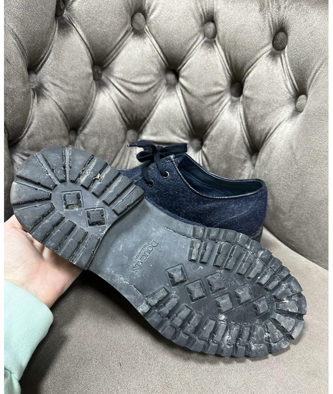 DOUCAL'S Темно-синие туфли, фото 6