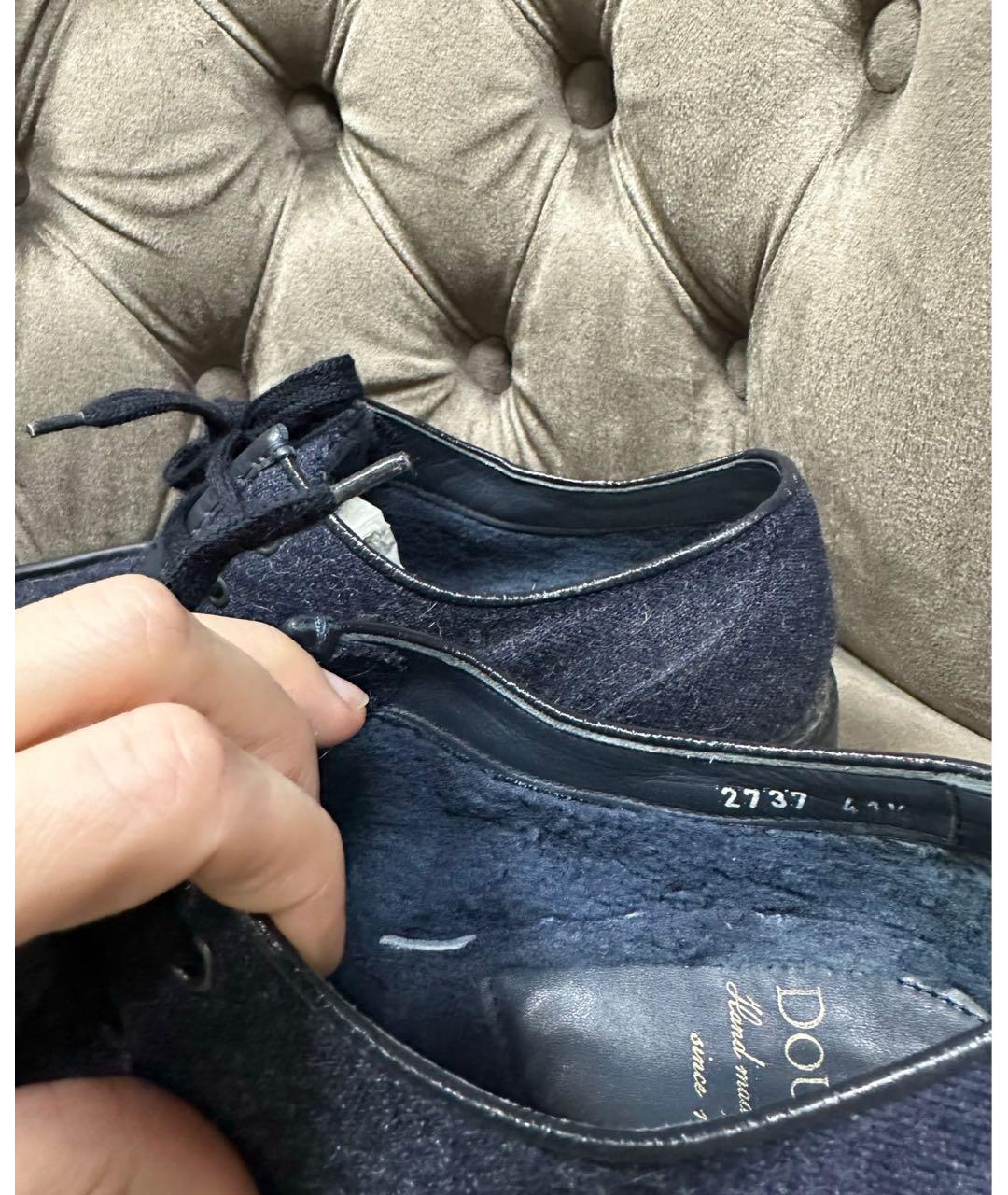 DOUCAL'S Темно-синие туфли, фото 3