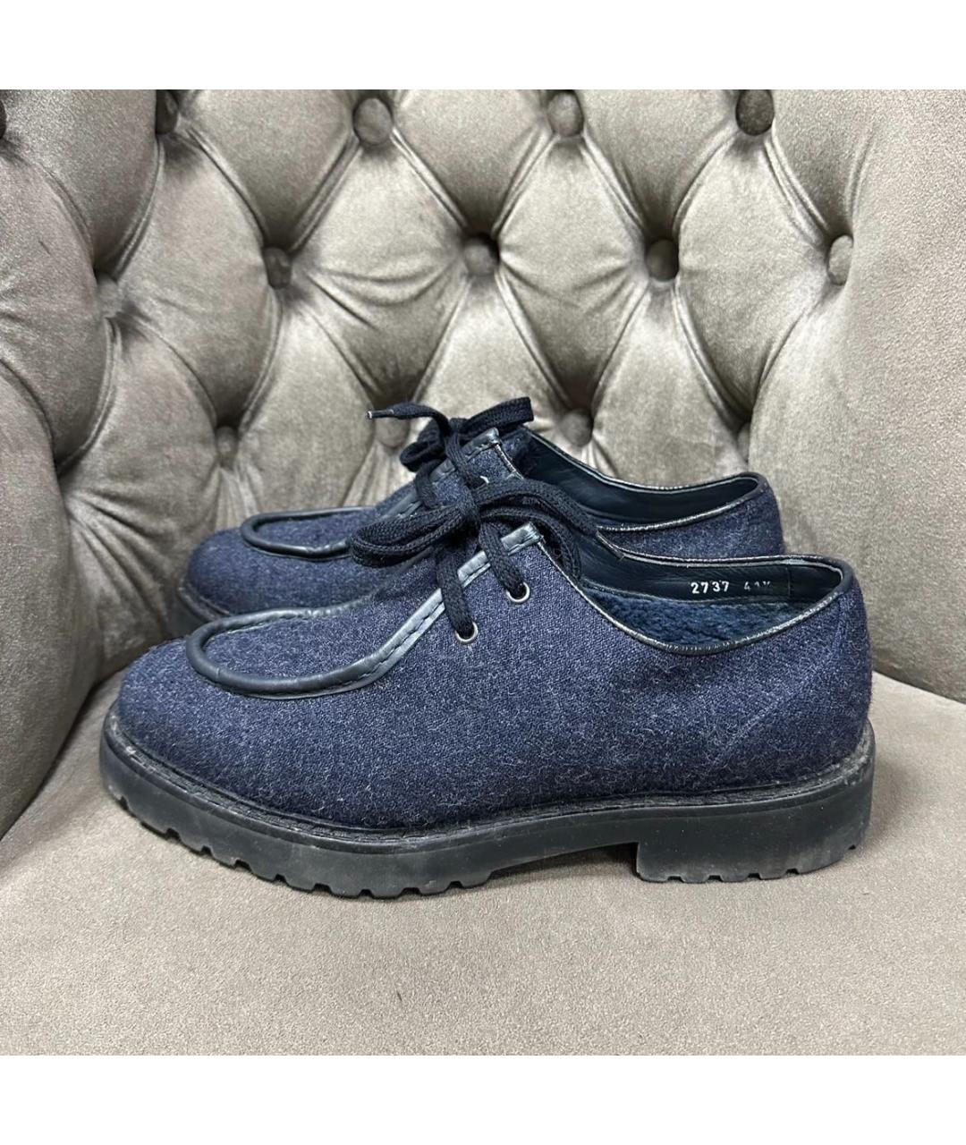 DOUCAL'S Темно-синие туфли, фото 7