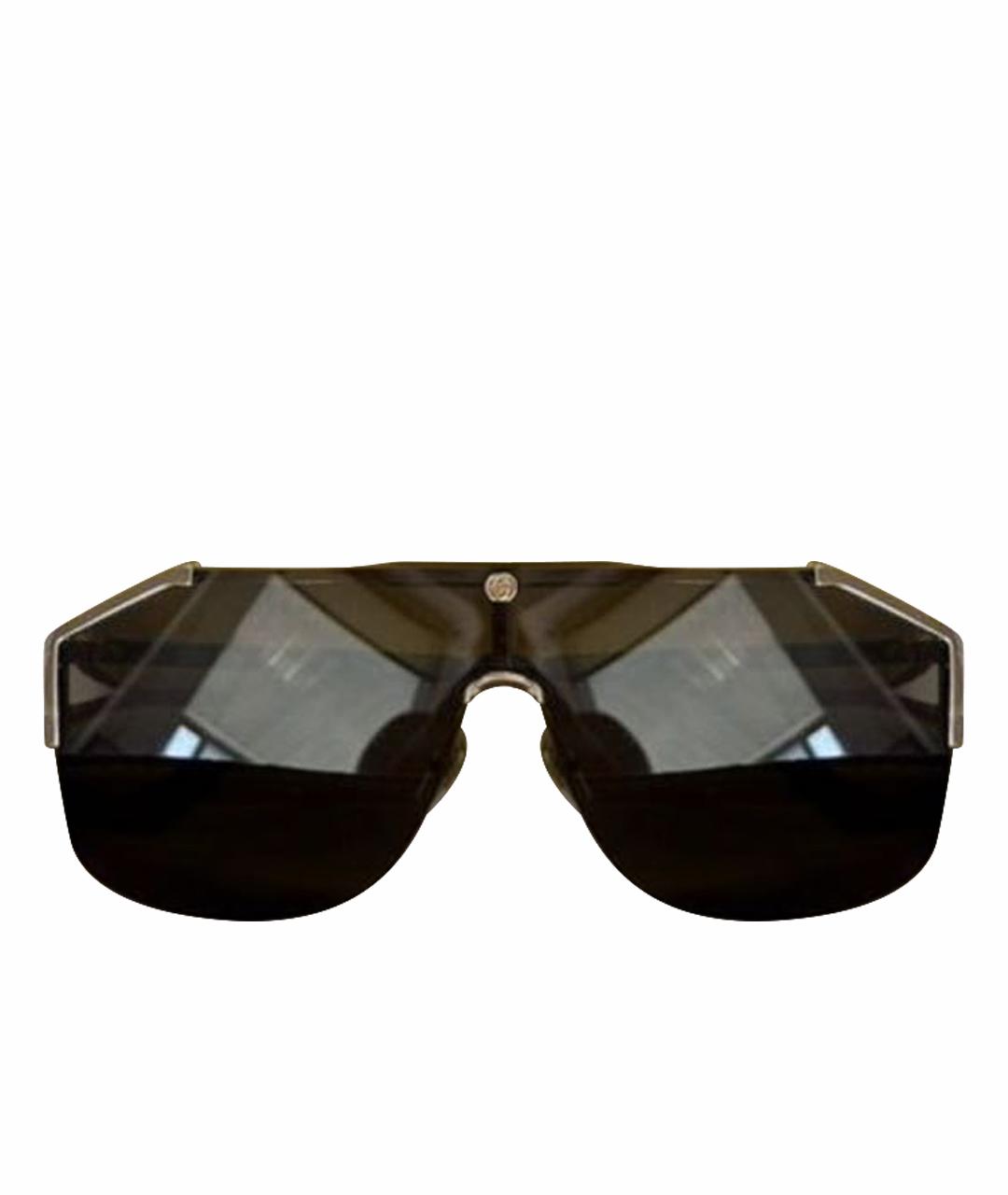 GUCCI Черные пластиковые солнцезащитные очки, фото 6