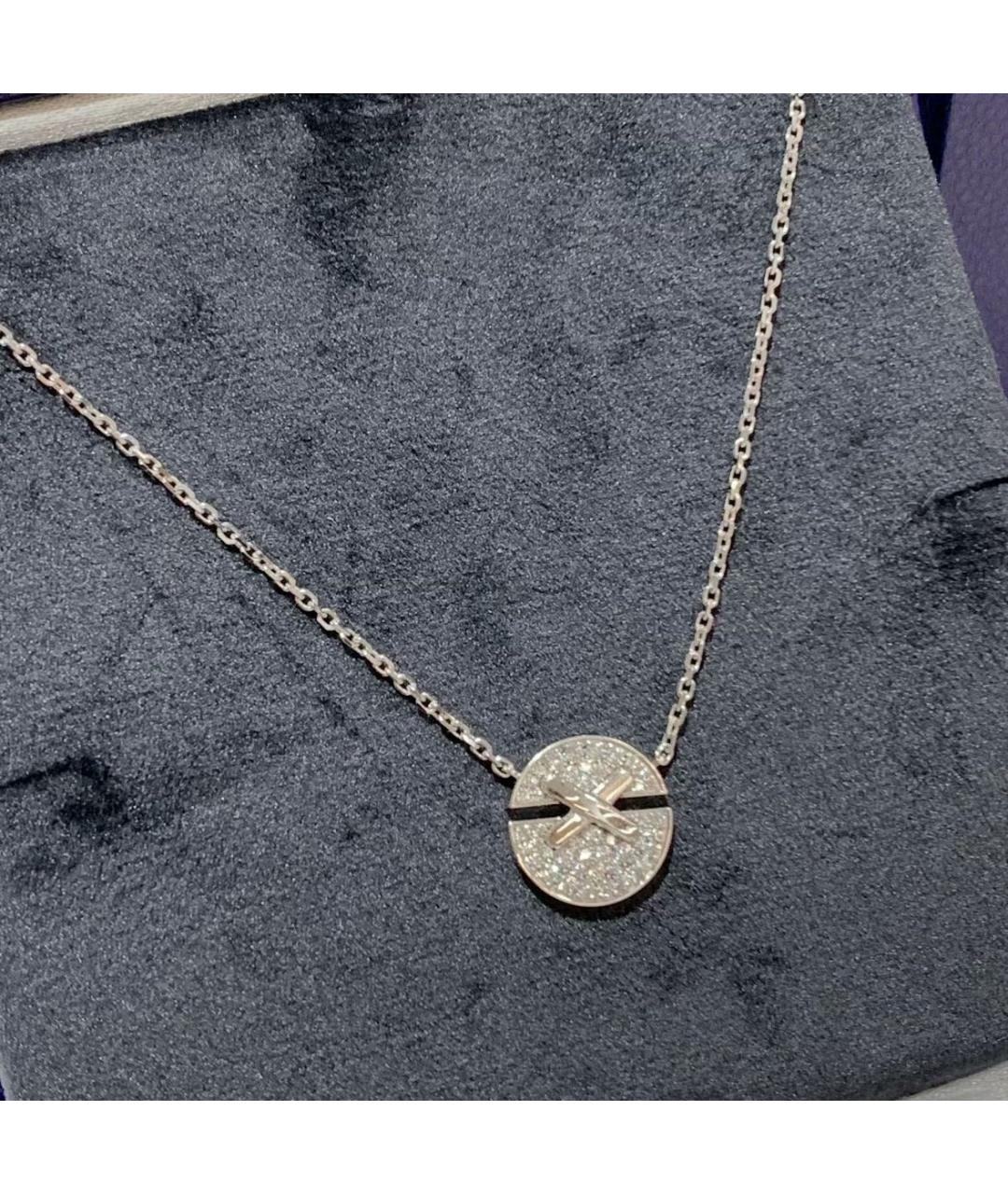 CHAUMET Серебряное колье из белого золота, фото 3