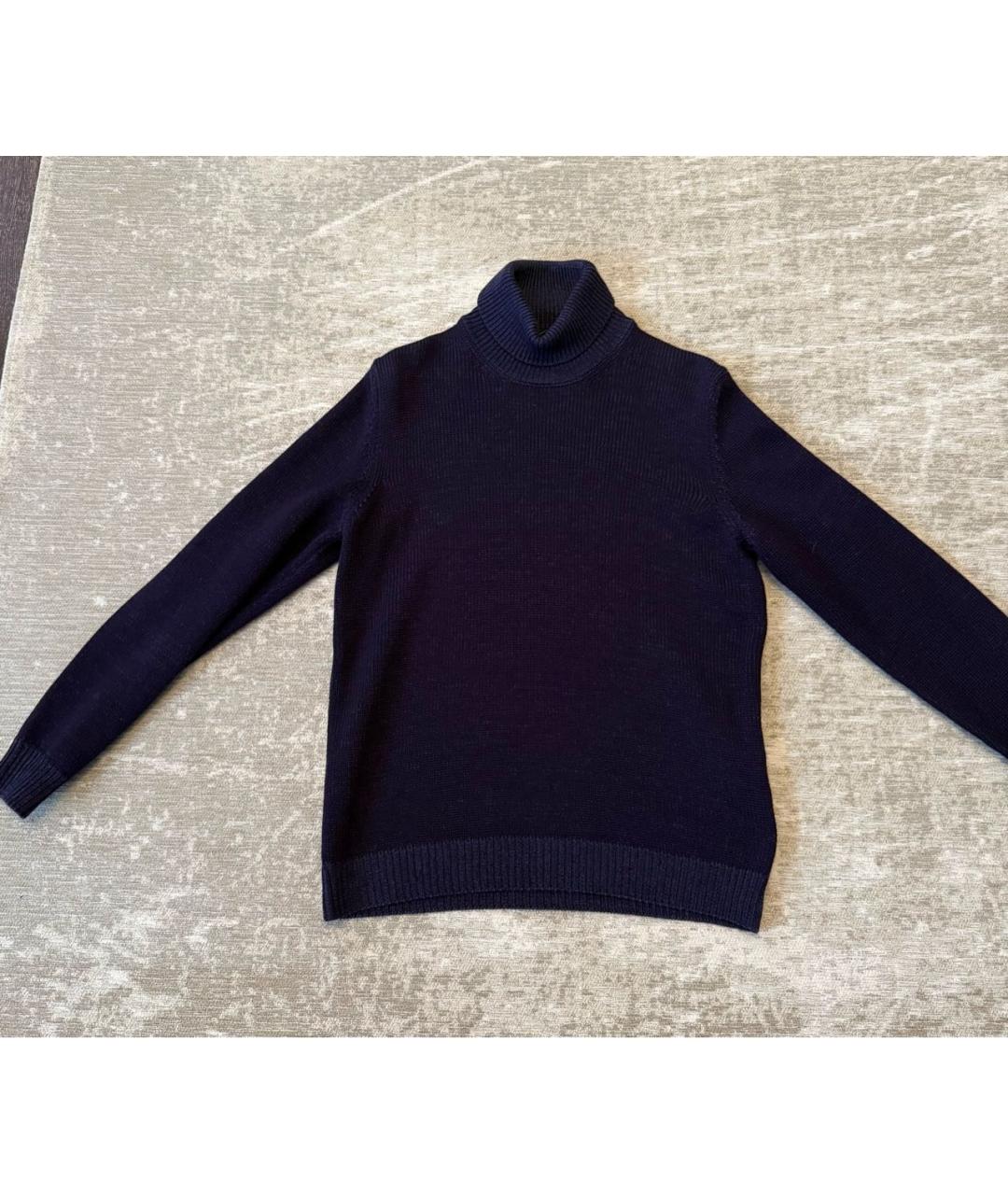 ROBERTO COLLINA Фиолетовый шерстяной джемпер / свитер, фото 6