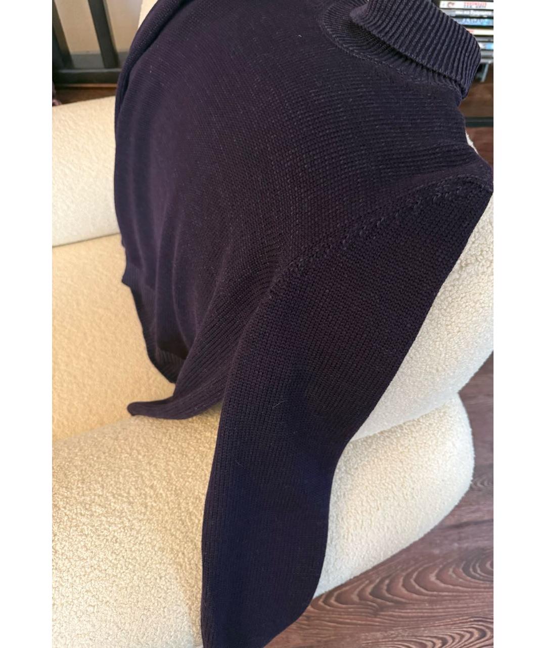 ROBERTO COLLINA Фиолетовый шерстяной джемпер / свитер, фото 3