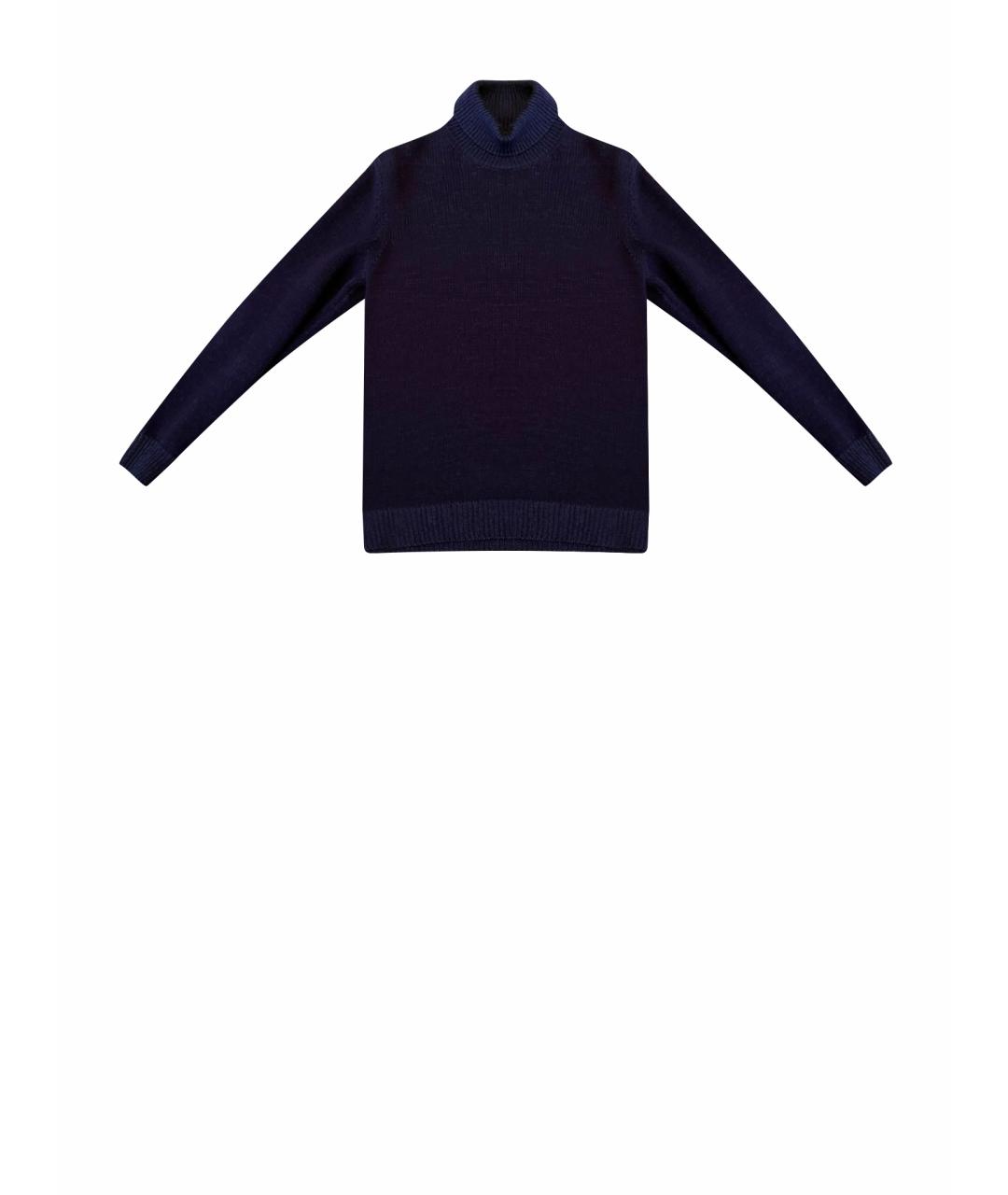 ROBERTO COLLINA Фиолетовый шерстяной джемпер / свитер, фото 1