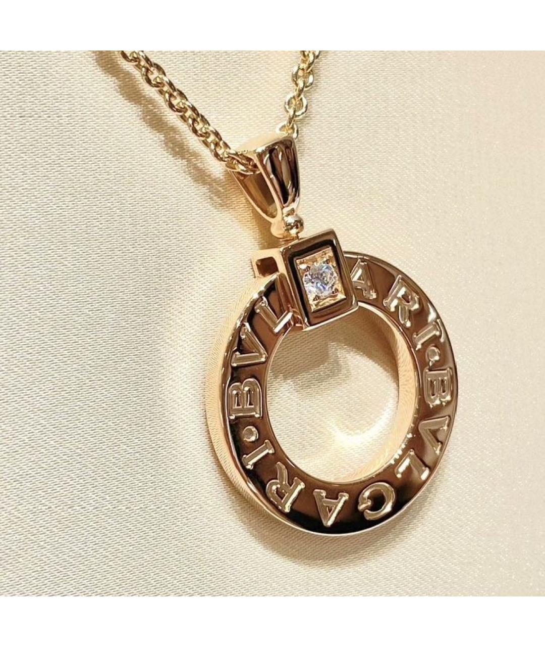 BVLGARI Розовое колье из розового золота, фото 3