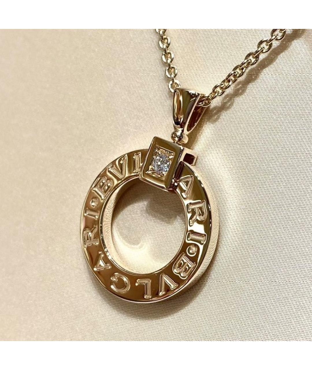 BVLGARI Розовое колье из розового золота, фото 4