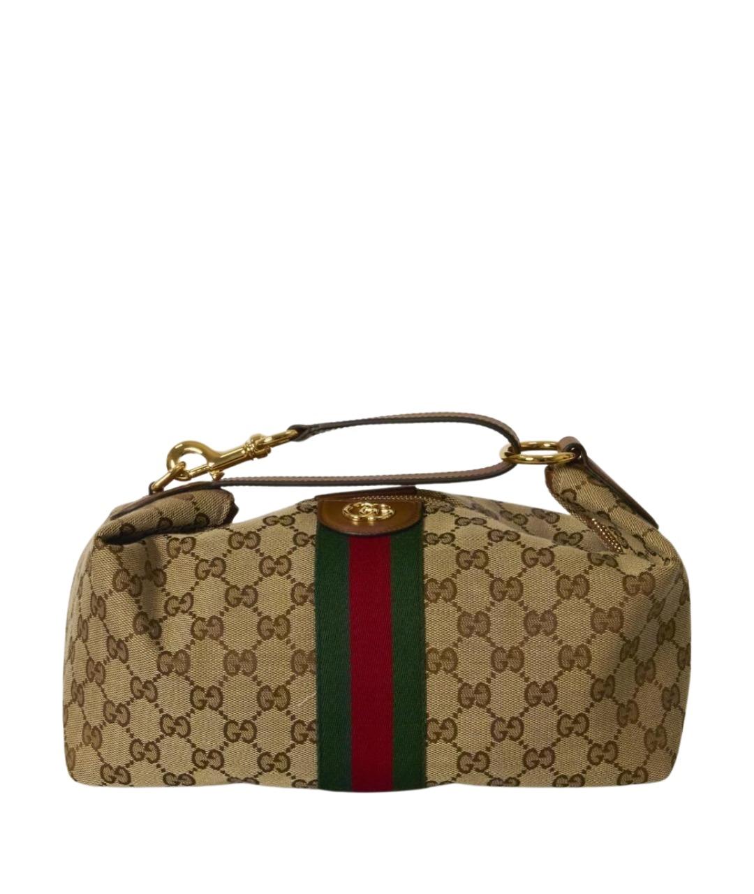 GUCCI Мульти тканевая сумка с короткими ручками, фото 1