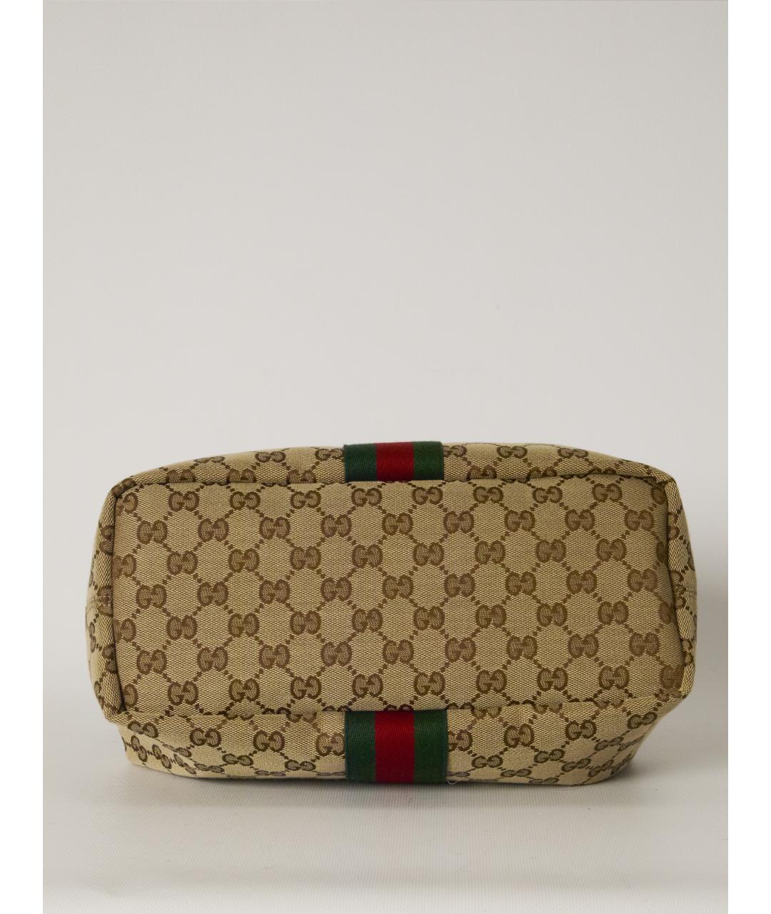 GUCCI Мульти тканевая сумка с короткими ручками, фото 3