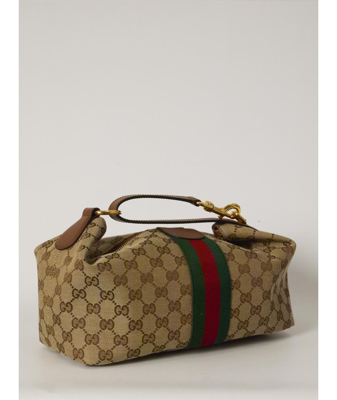 GUCCI Мульти тканевая сумка с короткими ручками, фото 2