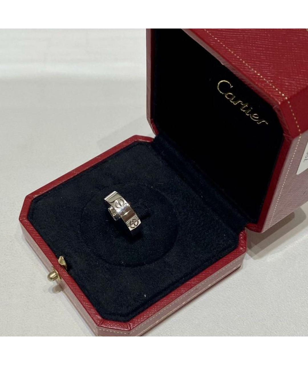 CARTIER Серебряное кольцо из белого золота, фото 4