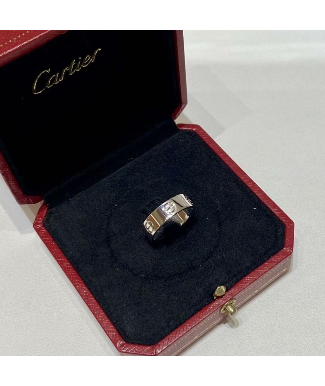 CARTIER Серебряное кольцо из белого золота, фото 3