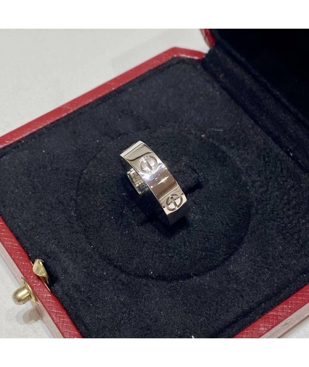 CARTIER Серебряное кольцо из белого золота, фото 6