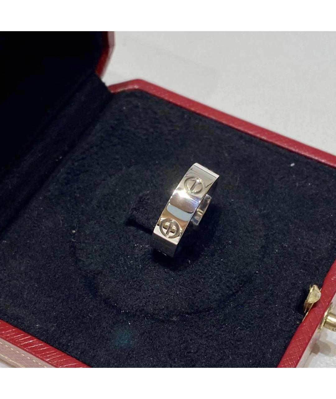 CARTIER Серебряное кольцо из белого золота, фото 5