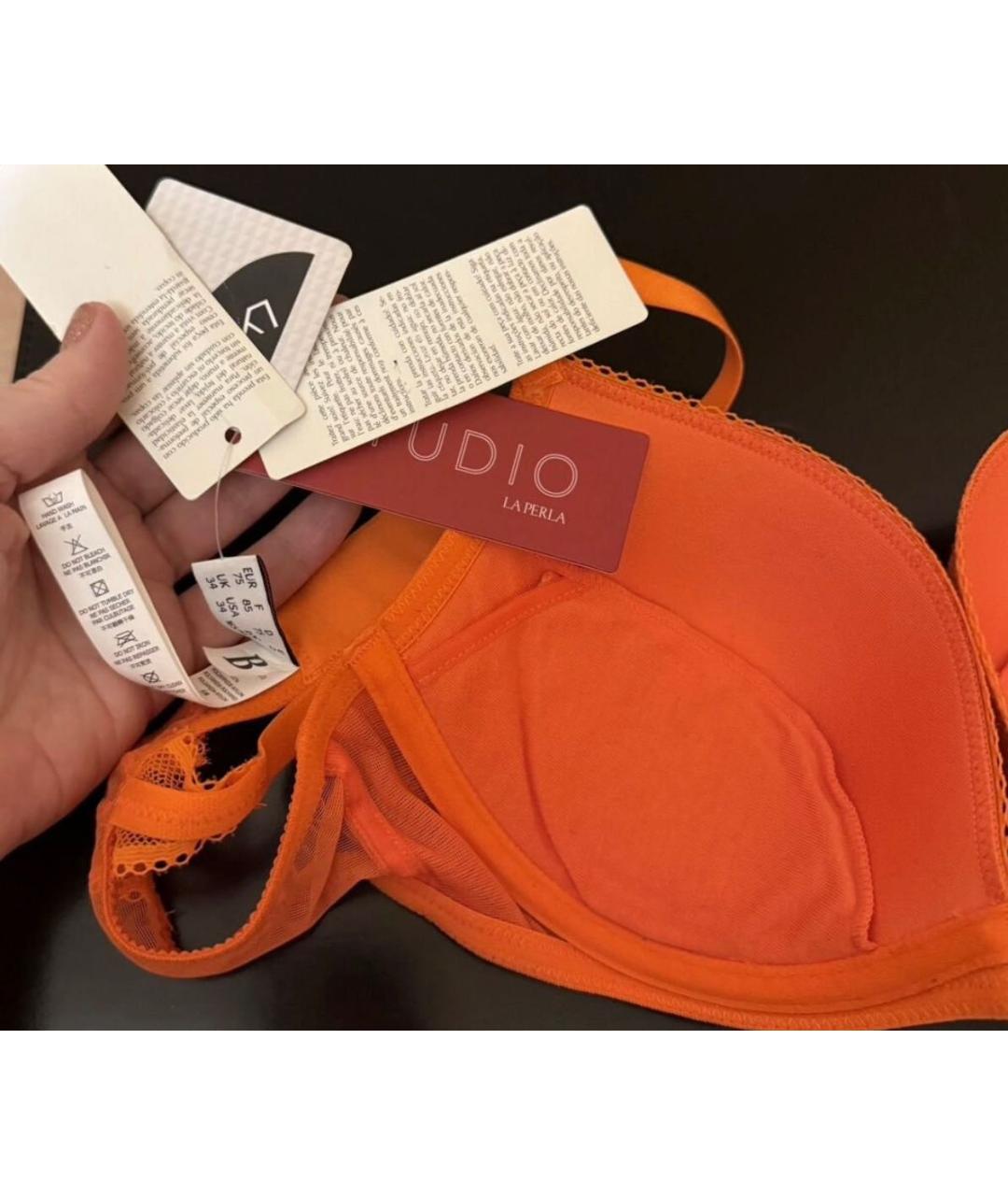 LA PERLA Оранжевый комплекты, фото 4