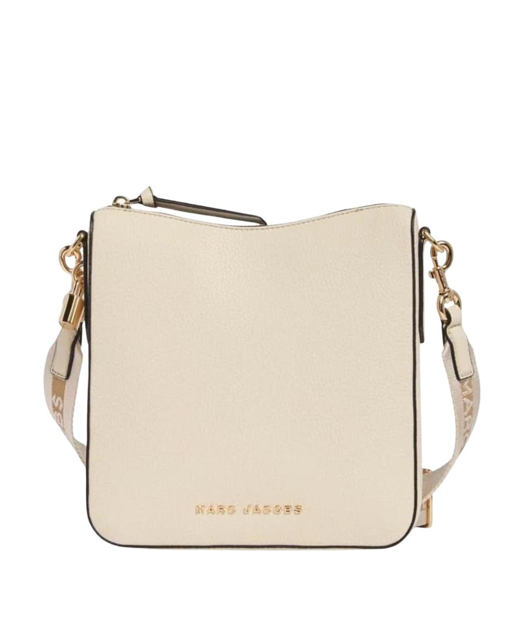 MARC JACOBS Бежевая кожаная сумка через плечо, фото 1