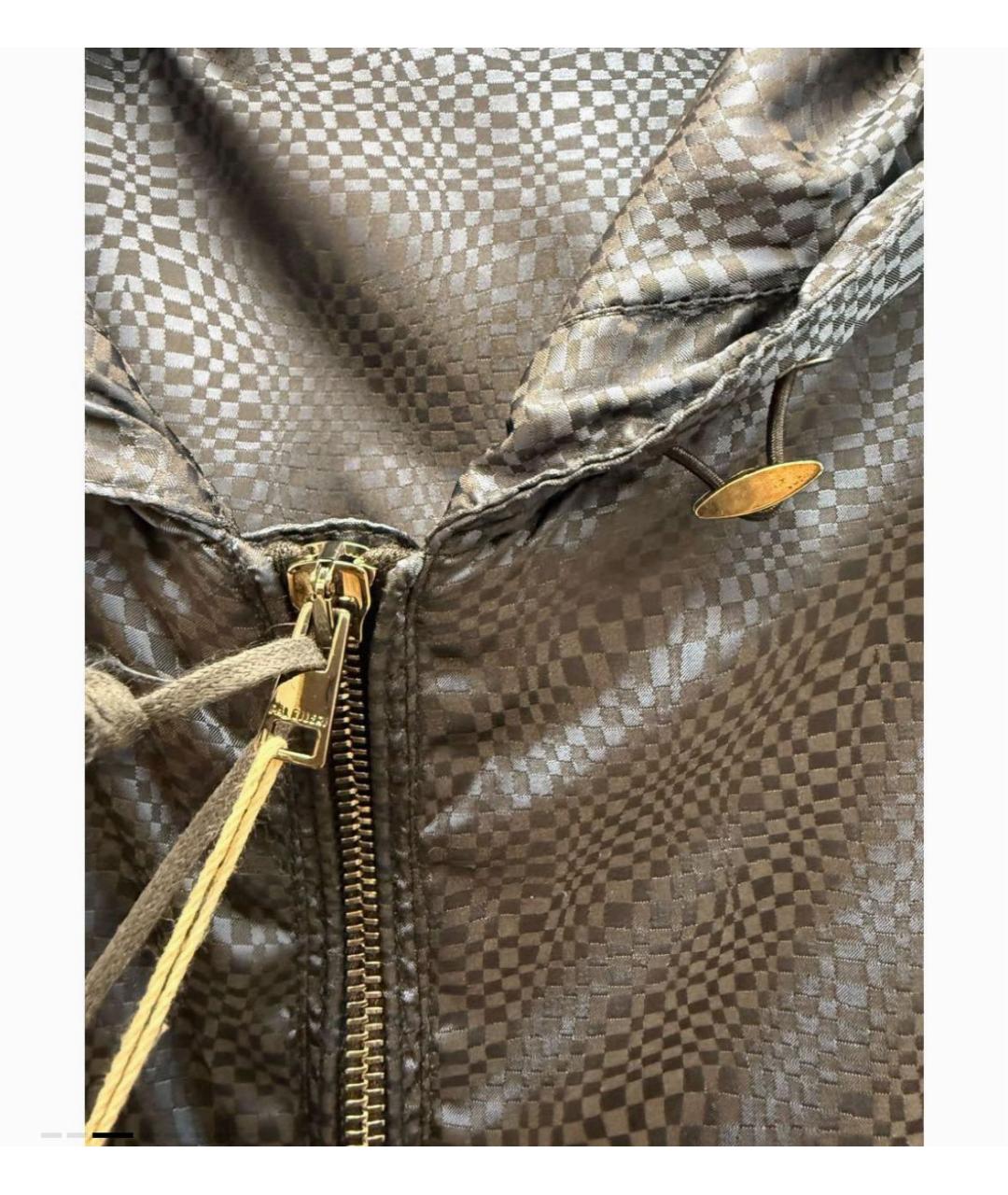 PAL ZILERI Темно-синяя полиамидовая куртка, фото 6