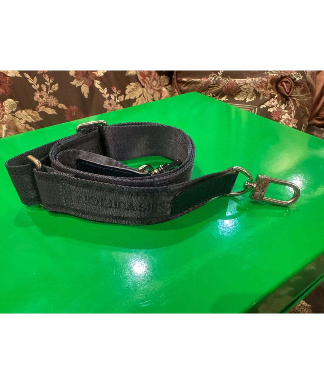 LOUIS VUITTON Антрацитовый ремень, фото 7