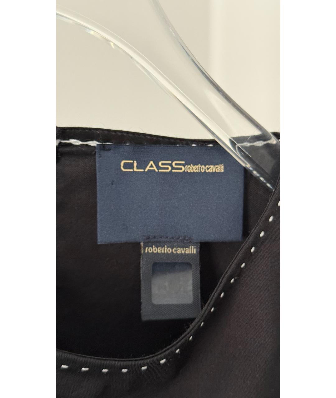 ROBERTO CAVALLI Черное вечернее платье, фото 4