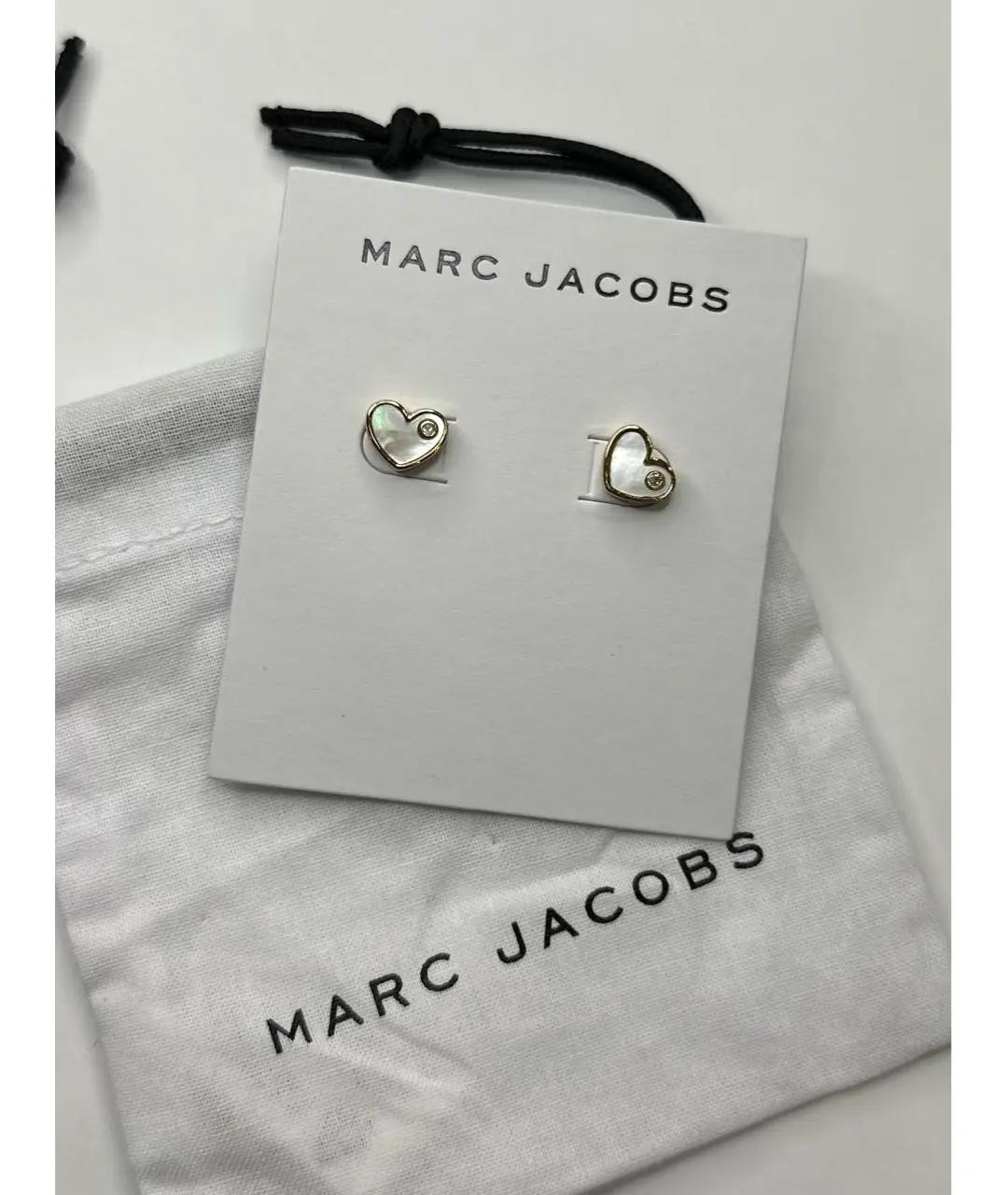 MARC JACOBS Золотые металлические серьги, фото 4