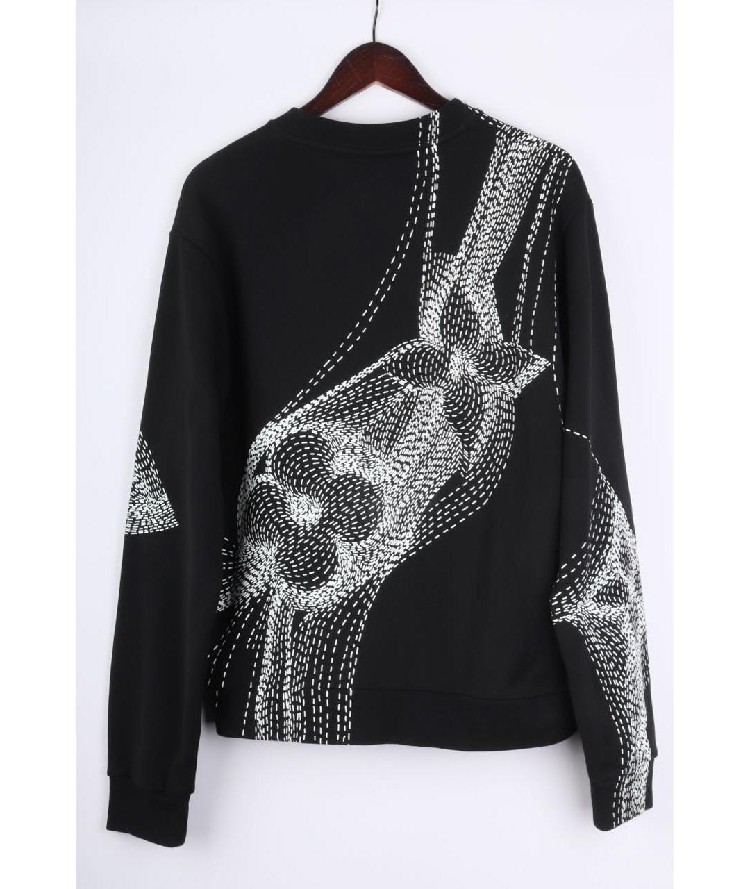 LOUIS VUITTON Черный хлопковый джемпер / свитер, фото 2