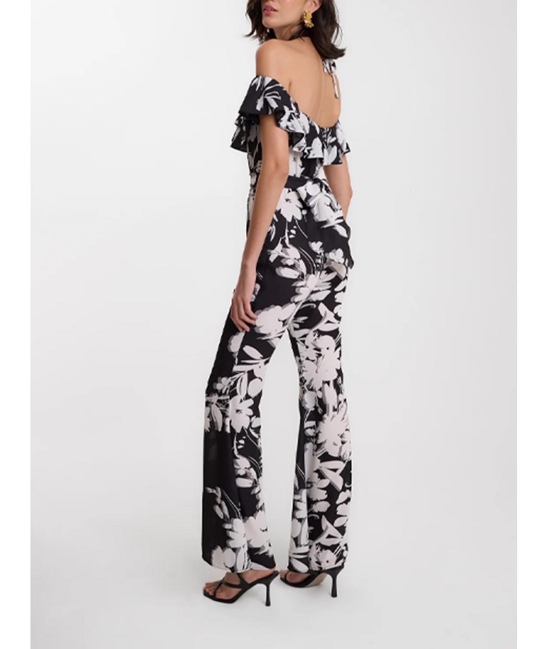 CATALINA Черный полиэстеровый комбинезон, фото 4