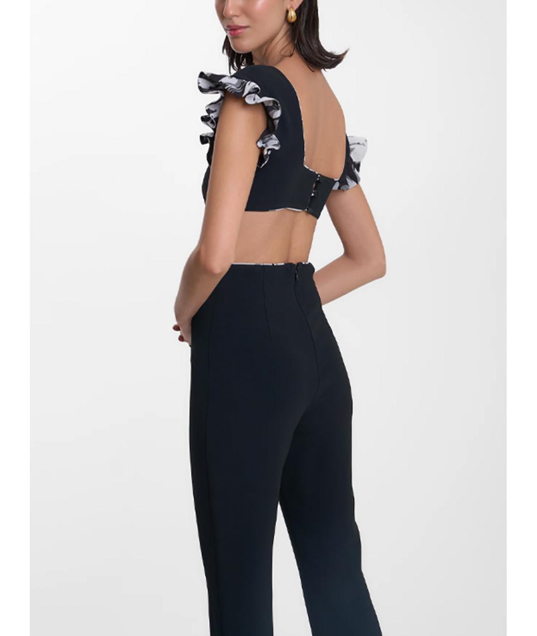 CATALINA Черный полиэстеровый комбинезон, фото 4