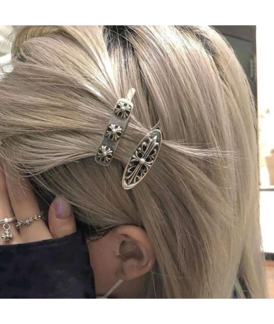 CHROME HEARTS Серебряная заколка, фото 6