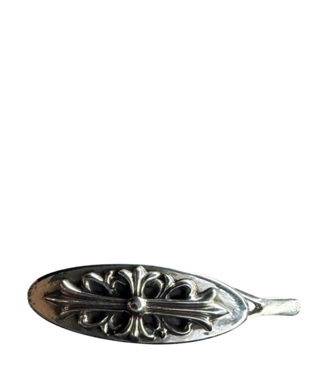 CHROME HEARTS Серебряная заколка, фото 1