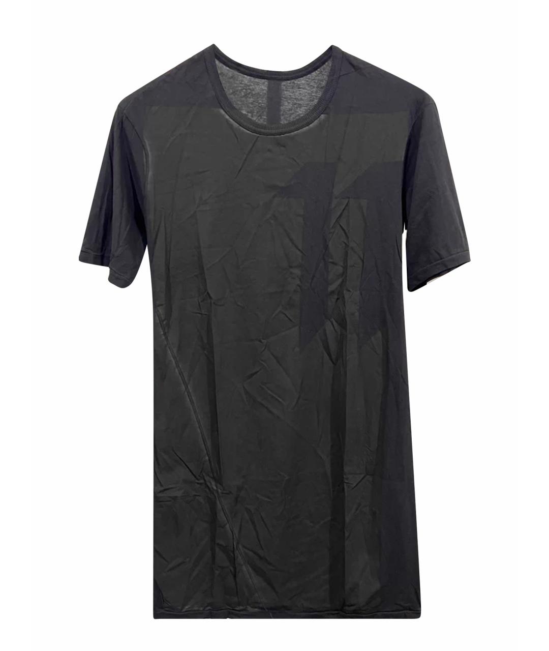 11 BY BORIS BIDJAN SABERI Черная хлопковая футболка, фото 1